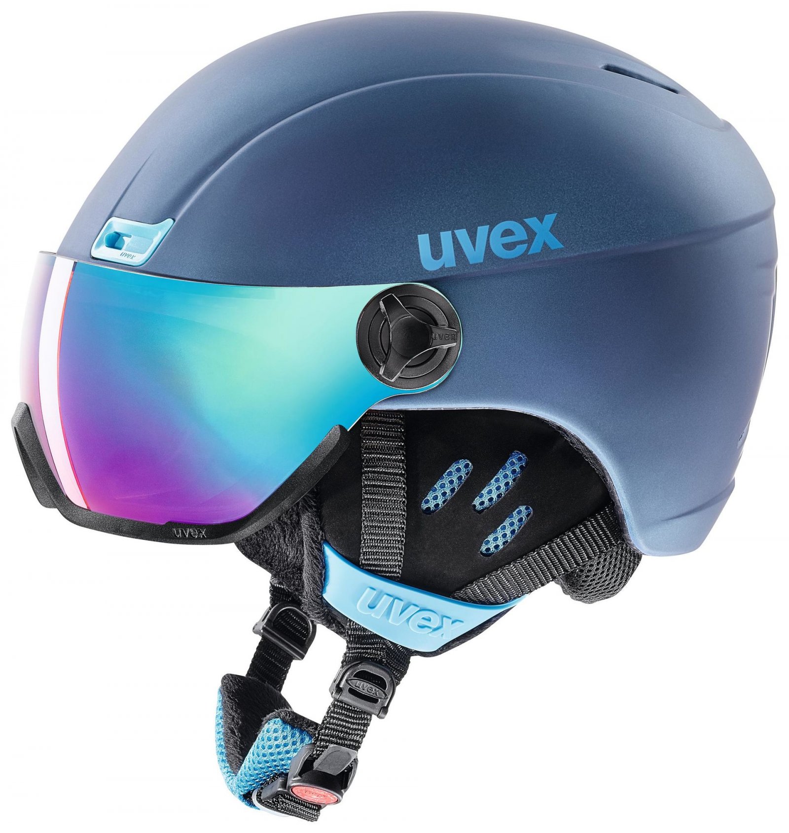 Lyžarská přilba UVEX hlmt 400 visor style 20/21