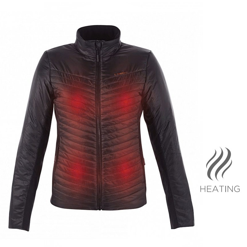 Therm-ic vyhřívaná bunda PowerJacket Speed Women Black