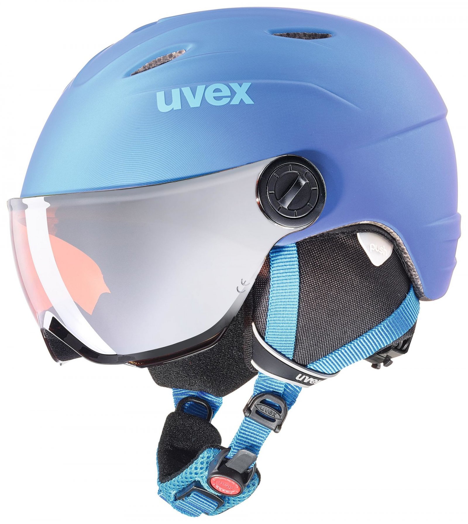 Dětská lyžařská přilba UVEX Junior Visor Pro 19/20 1
