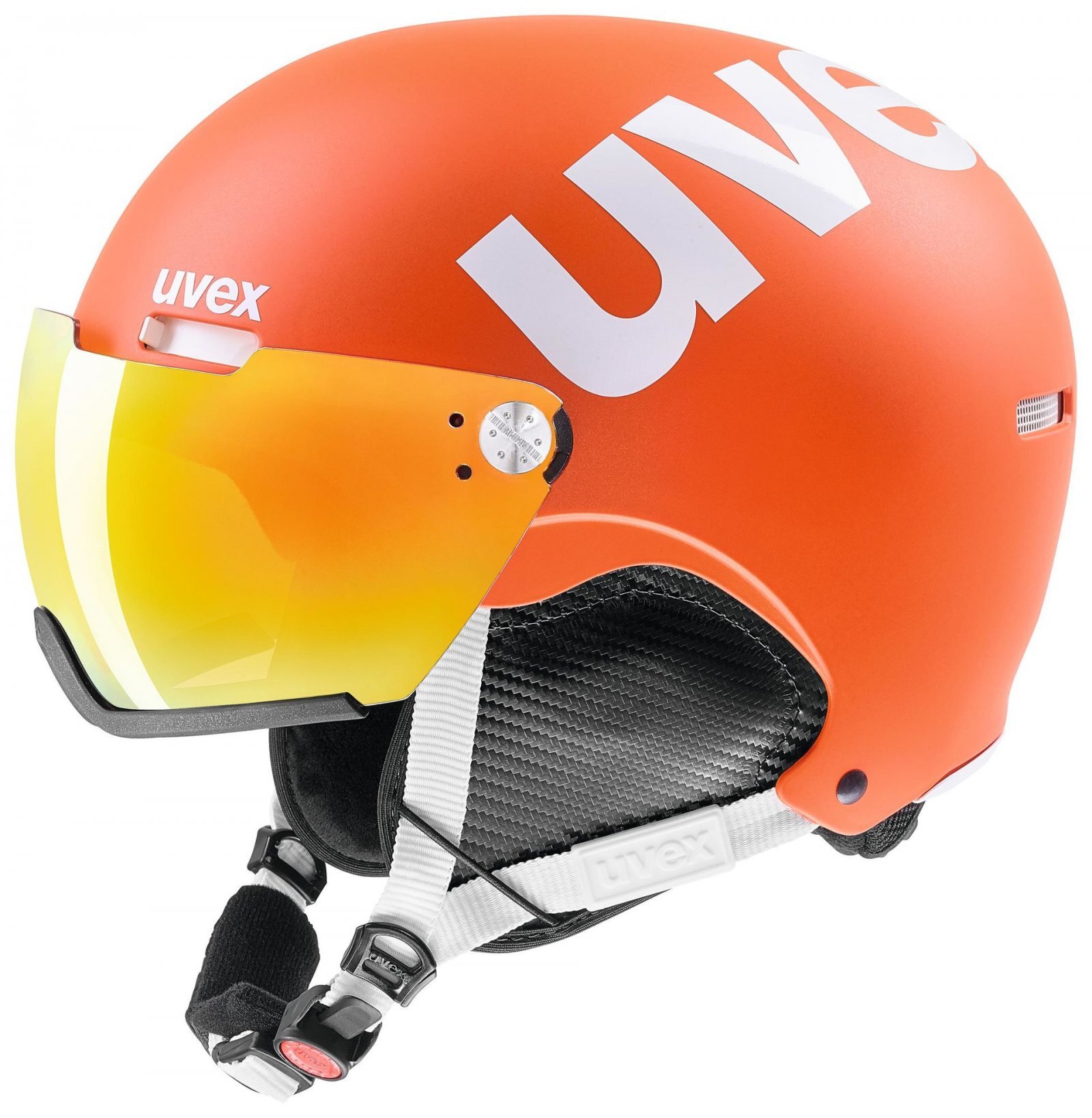 Lyžařská přilba UVEX hlmt 500 visor 20/21