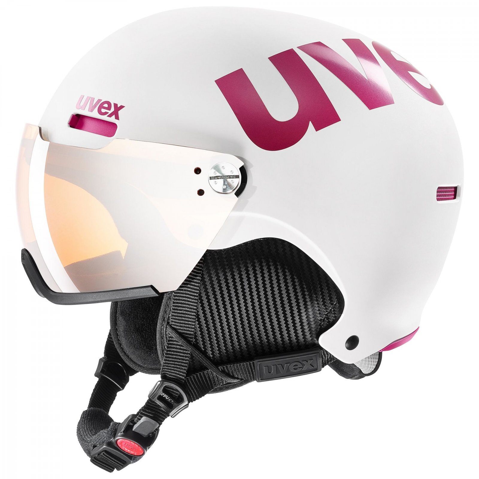 Lyžařská přilba UVEX hlmt 500 visor 20/21
