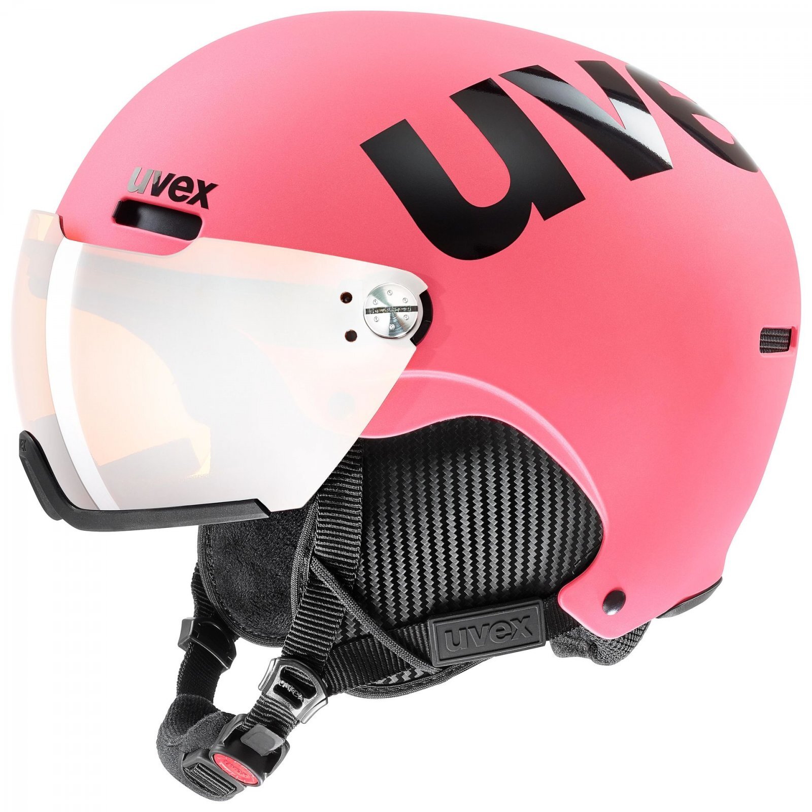 Lyžařská přilba UVEX hlmt 500 visor 20/21