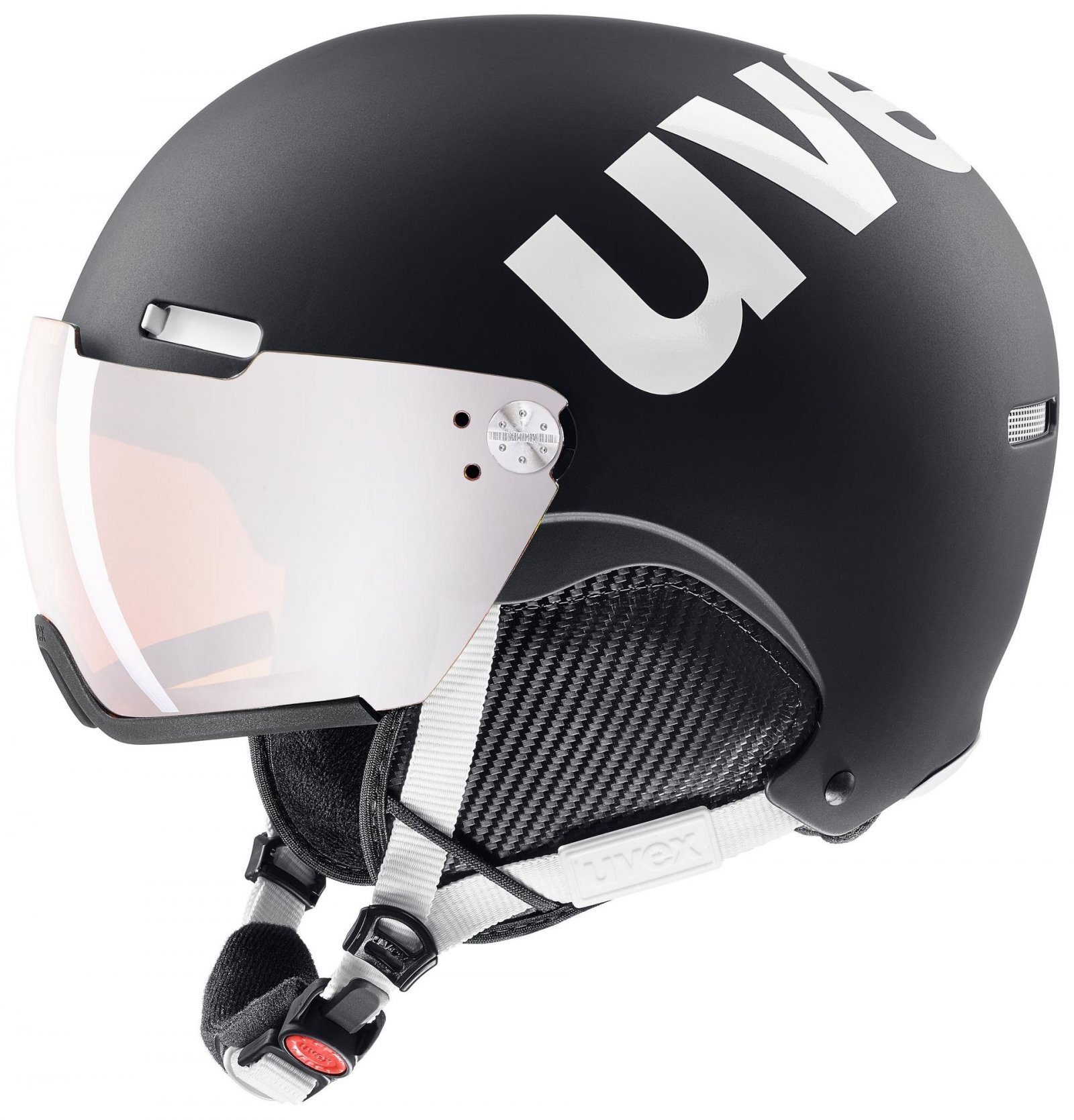 Lyžařská přilba UVEX hlmt 500 visor 20/21