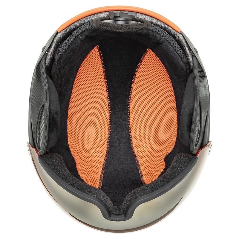 Lyžařská přilba UVEX hlmt 500 visor 20/21