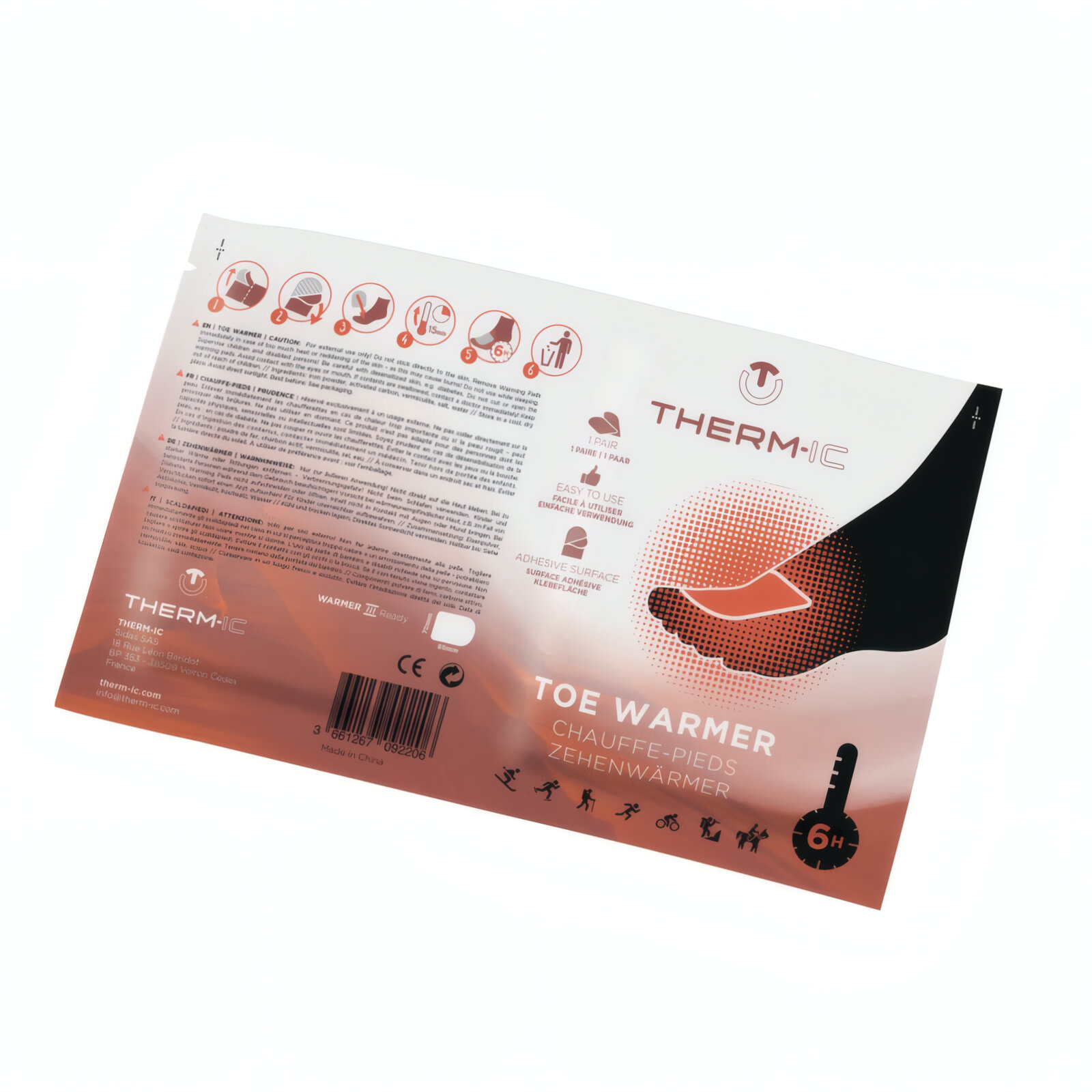 Hřejivé polštářky na prsty Therm-ic Toe Warmers