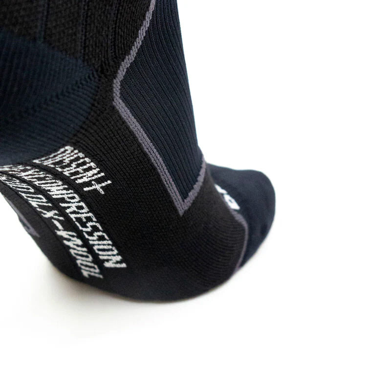Kompresní lyžařské ponožky Therm-ic GFX Compression Hybrid DLX-Wool