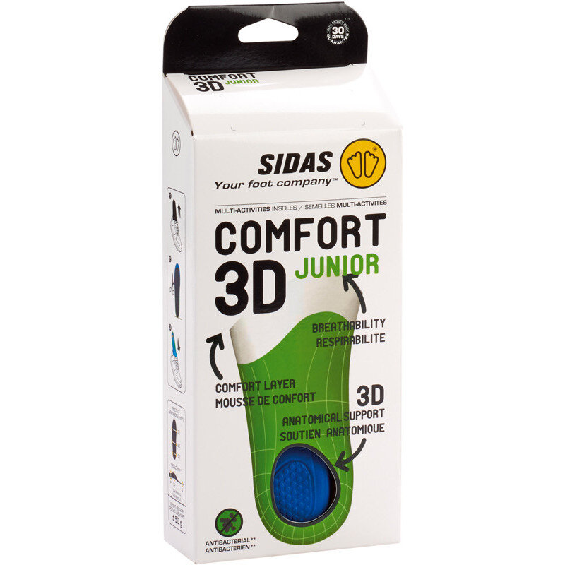 Dětské vložky Sidas Comfort 3D Junior