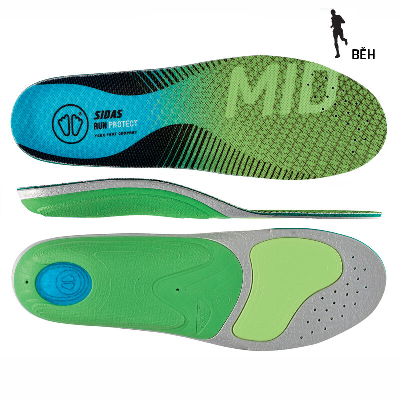 Běžecké vložky Sidas Run 3Feet Protect