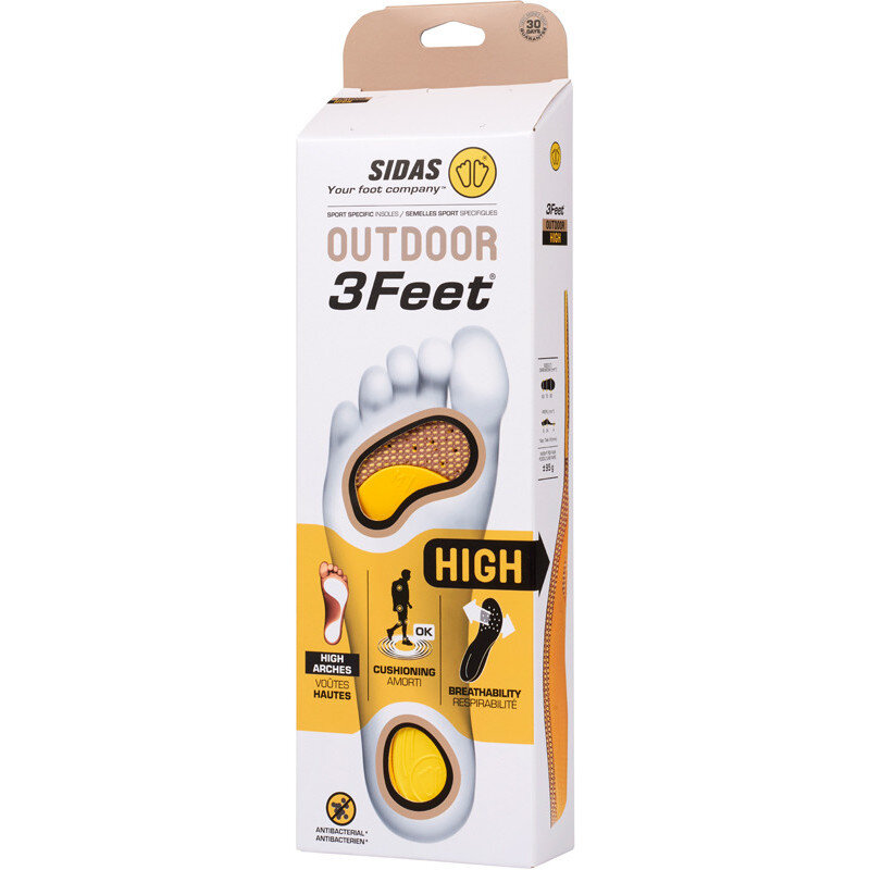 Turistické vložky Sidas 3Feet Outdoor
